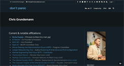 Desktop Screenshot of chrisgrundemann.com