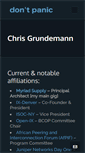 Mobile Screenshot of chrisgrundemann.com